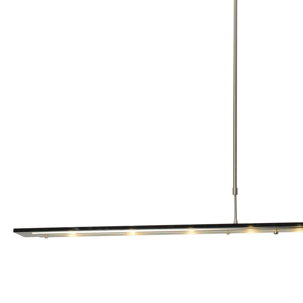 Esszimmerlampe Vigo 130 cm Nickel mit schwarz Masterlight 8718121181097
