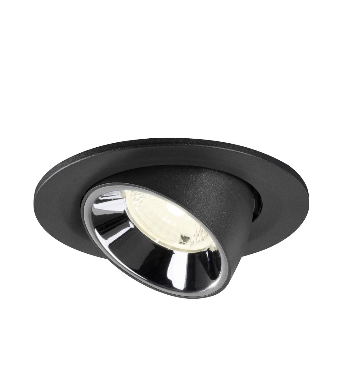 Einbau-Strahler Numinos Gimble S schwarz/chrom 4000K - 40gr SLV 4024163313346
