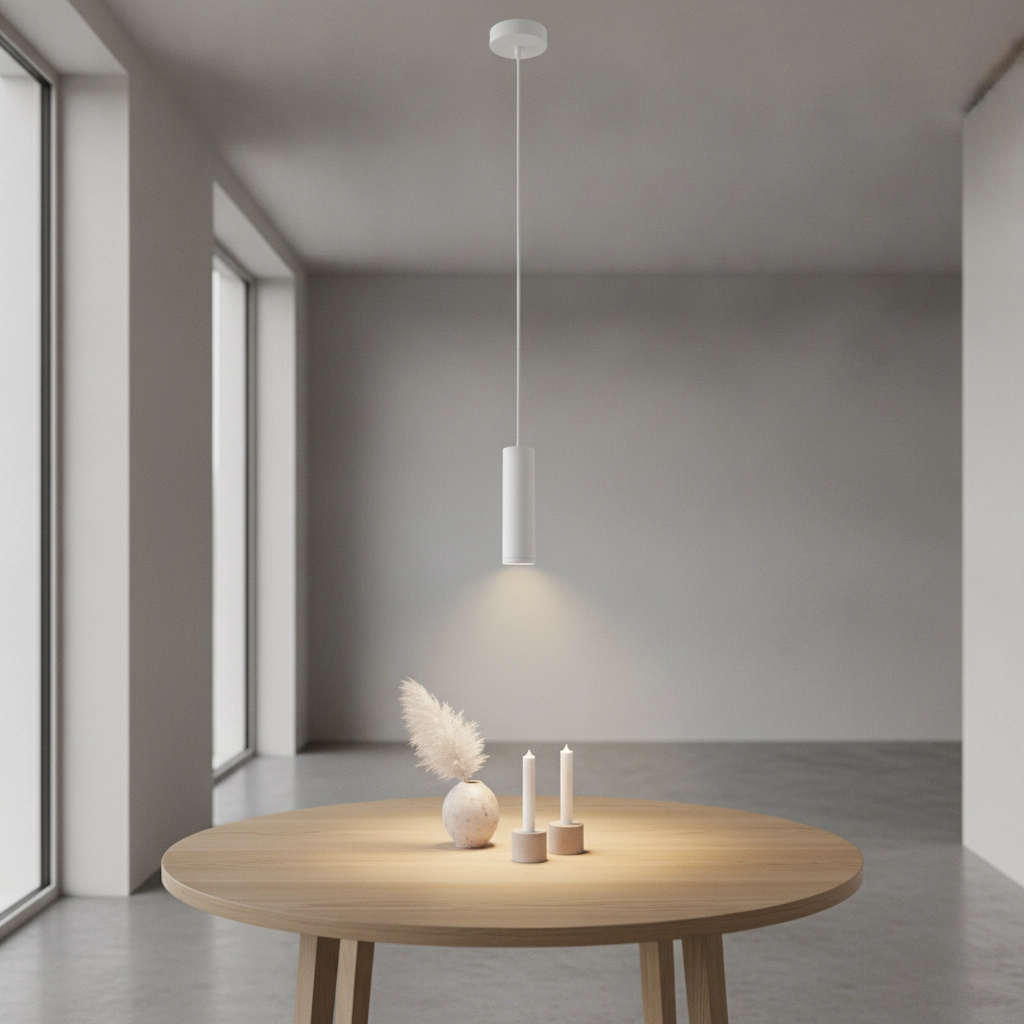 Design-Pendelleuchte Milano weiß 25cm