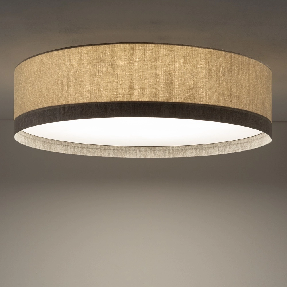 Deckenlampe Cedro sandbraun Ø 75 cm Lyora 5903139116725