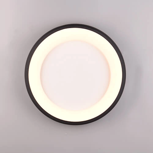 LED-Deckenleuchte Cardona schwarz - Ø 45cm Trio 4017807613902