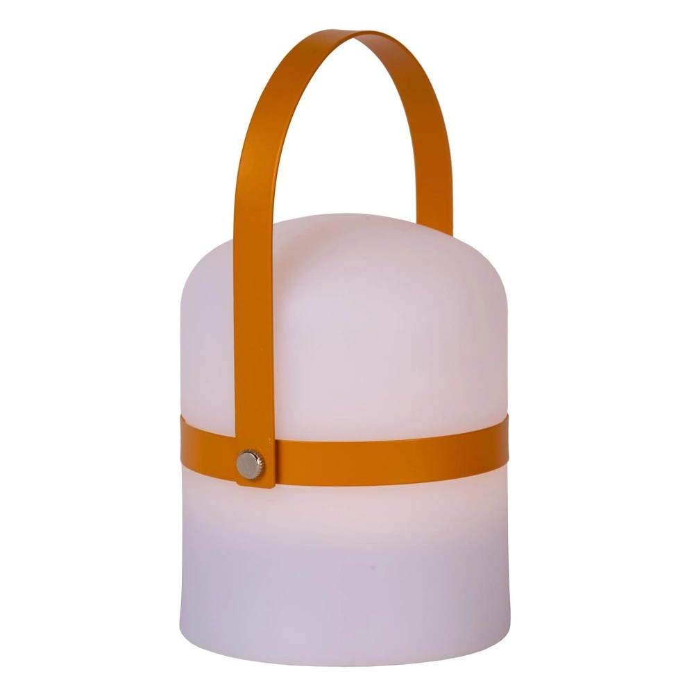 Wiederaufladbare Tischlampe Little Joe Orange Lucide 5411212061430