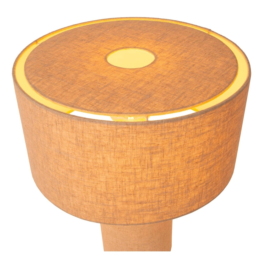 Tischlampe Leeroy taupe Lucide 5411212032102