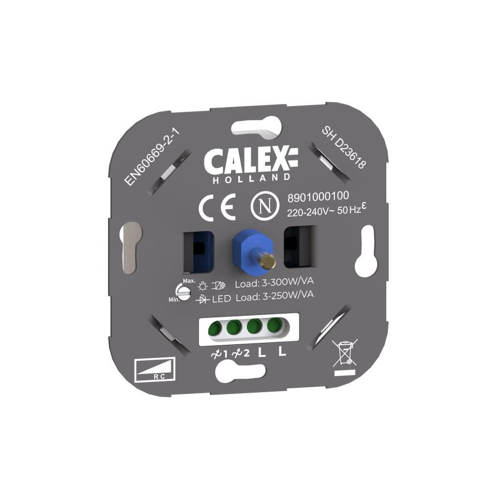 Eingebaut Wanddimmer für LED max. 250W Circle 8712879158073