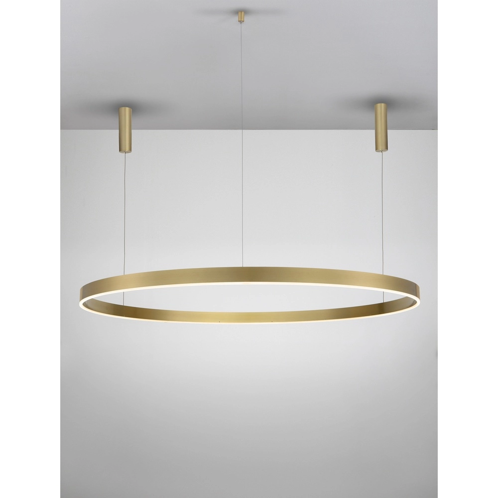 Pendelleuchte Motif gold Ø 150cm 3000K