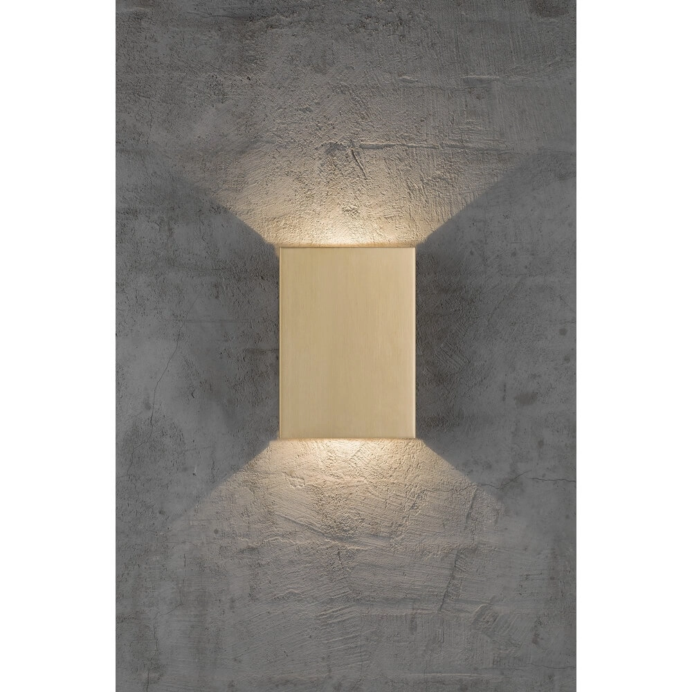 Wandleuchte Messing Fold Breite Bauform Nordlux 5704924000614