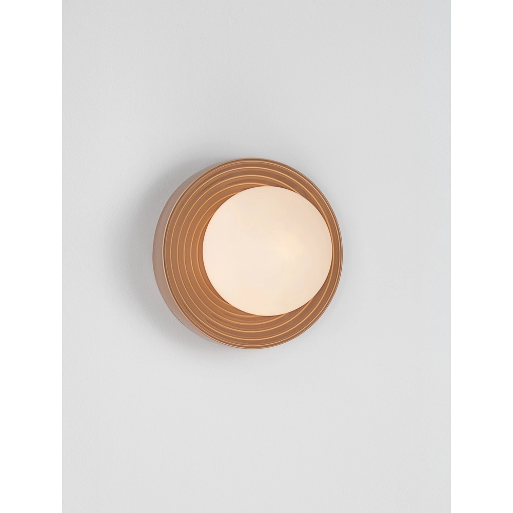 Wandleuchte Orbique Karamell Ø 22cm Lyora 5212017483898