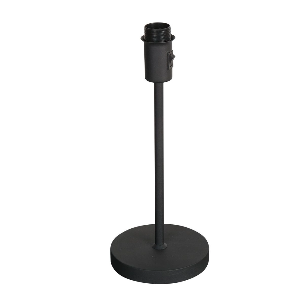 Schwarze Tischleuchte Noor mit goldener Kappe Steinhauer 8712746182187