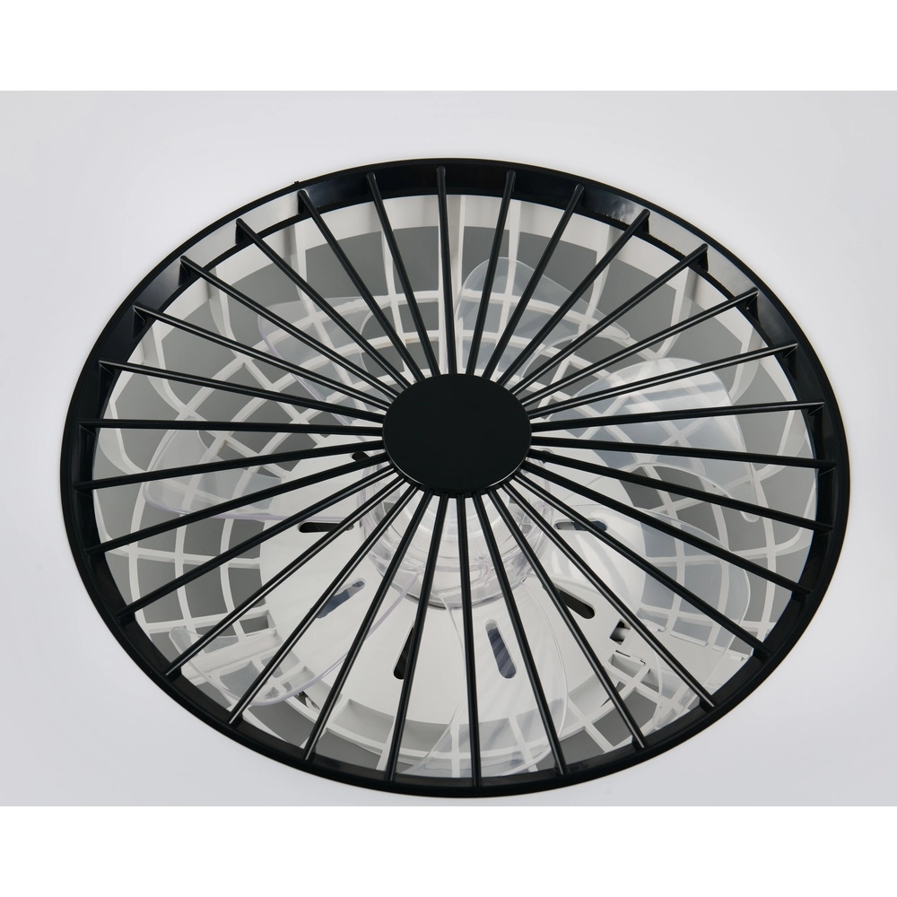 Designventilator Svaerholt schwarze Ø 60cm mit RGB-Funktion Trio 4017807688795