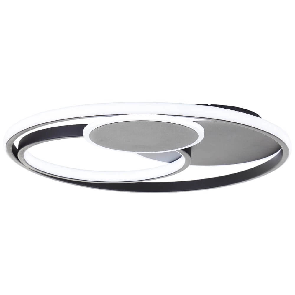 Dimmbare Deckenleuchte Runda Schwarz Brilliant 4004353447396