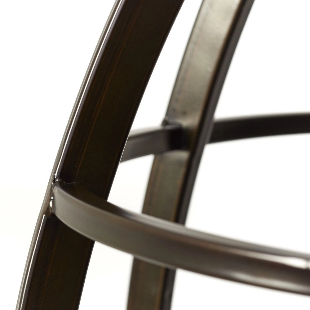 Pendelleuchte Matrix Ø 34 cm Gunmetal mit holz Brilliant 4004353317095