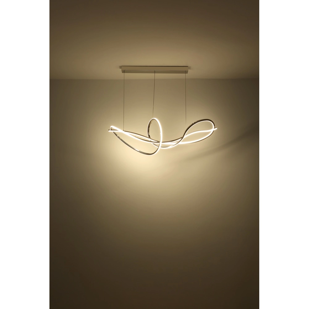 Goldene Pendellampe Iduna Moderne Zeit Globo 9007371507429
