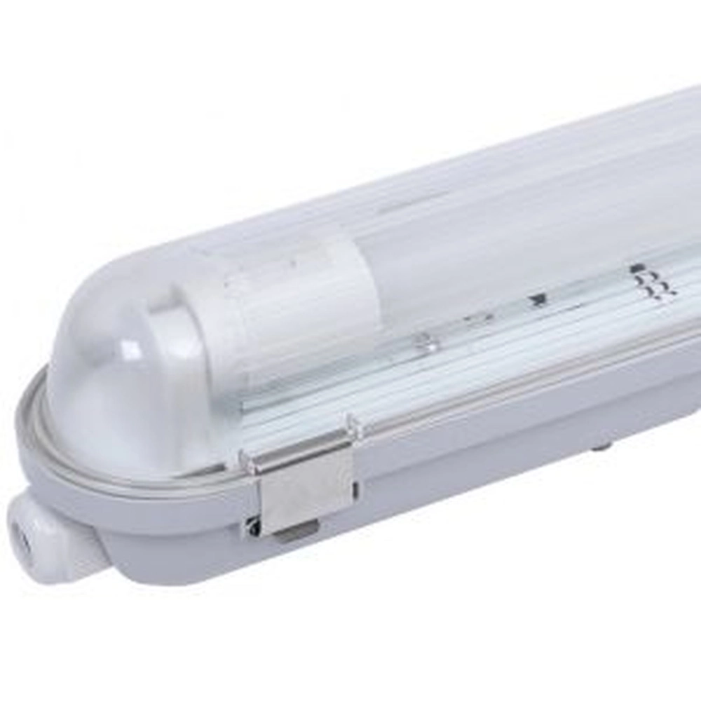 SWD-Leuchte für LED Tube 1 x 60 cm – IP65 ohne Leuchtstoffröhr Lyora 8719425143606