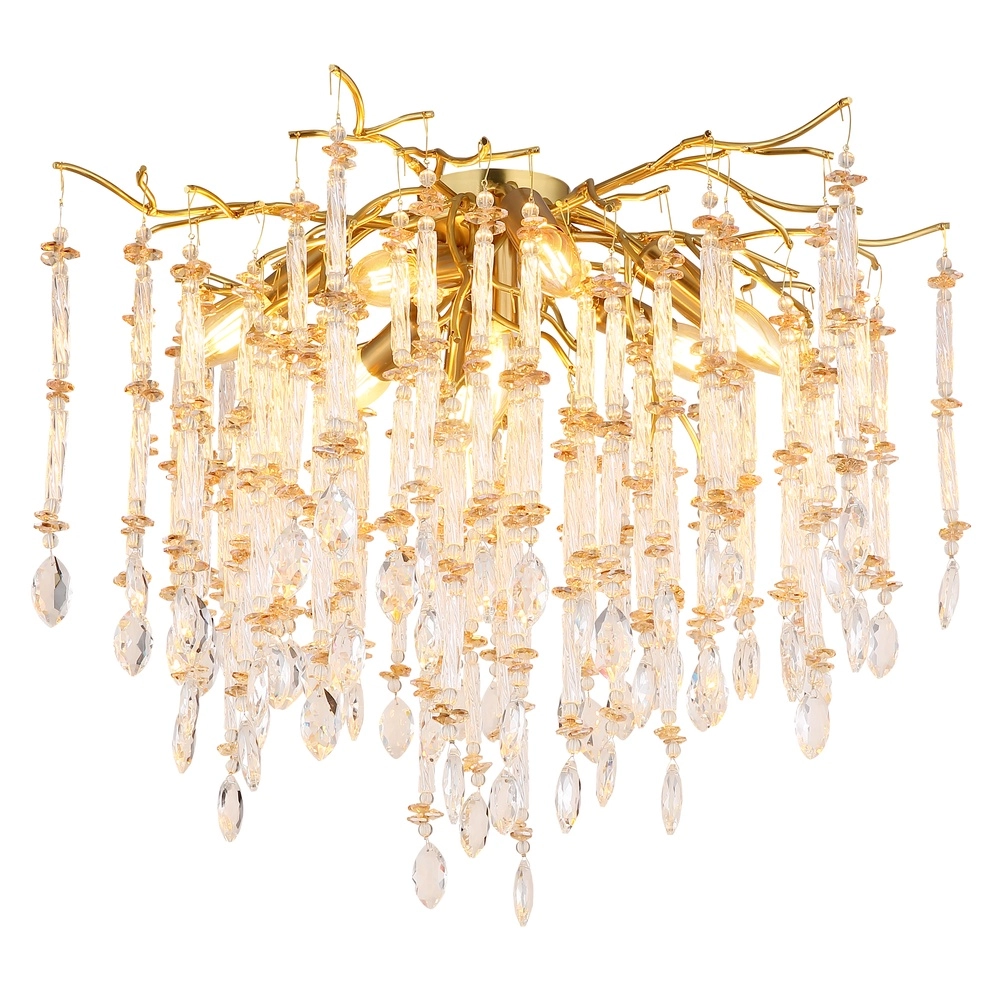 Deckenlampe Gloria Ø 60cm Gold