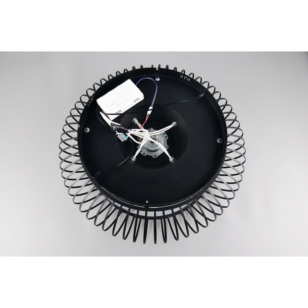 Schwarzer Fächer Johanna Ø 61cm Trio 4017807688115