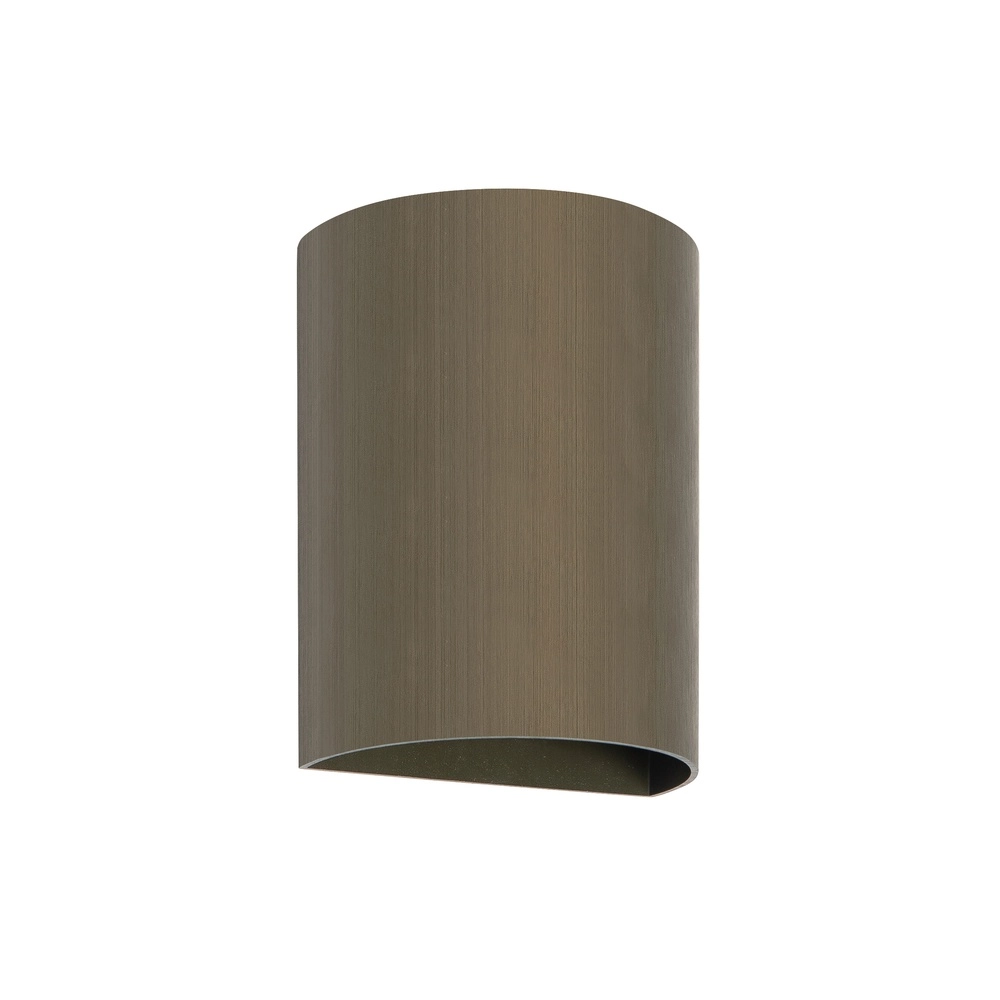 Design-Aufbaustrahler Hera runde Kupferbronze