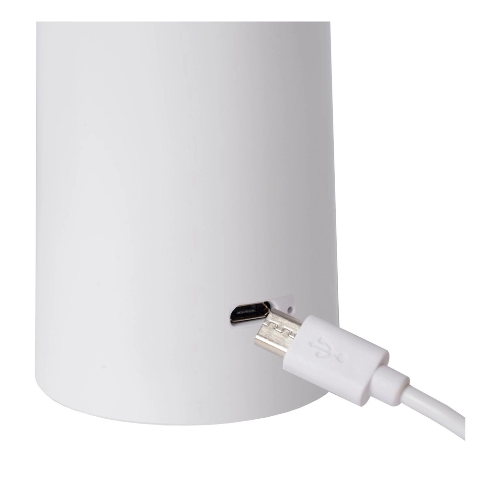 Wiederaufladbare Tischlampe Jive IP44 weiße Lichtfarbe einstellbar Lucide 5411212021977