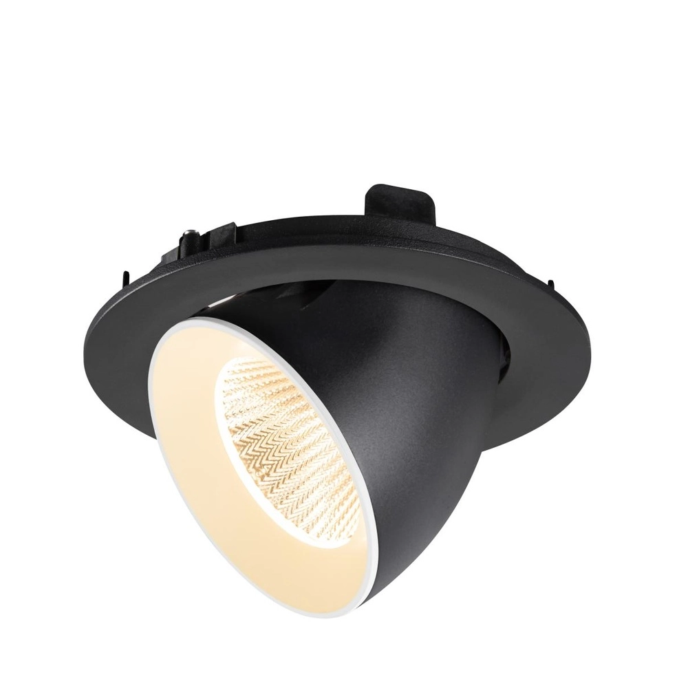 Einbau-Strahler Numinos Gimble L Schwarz/Weiß 2700K - 40gr SLV 4024163310475
