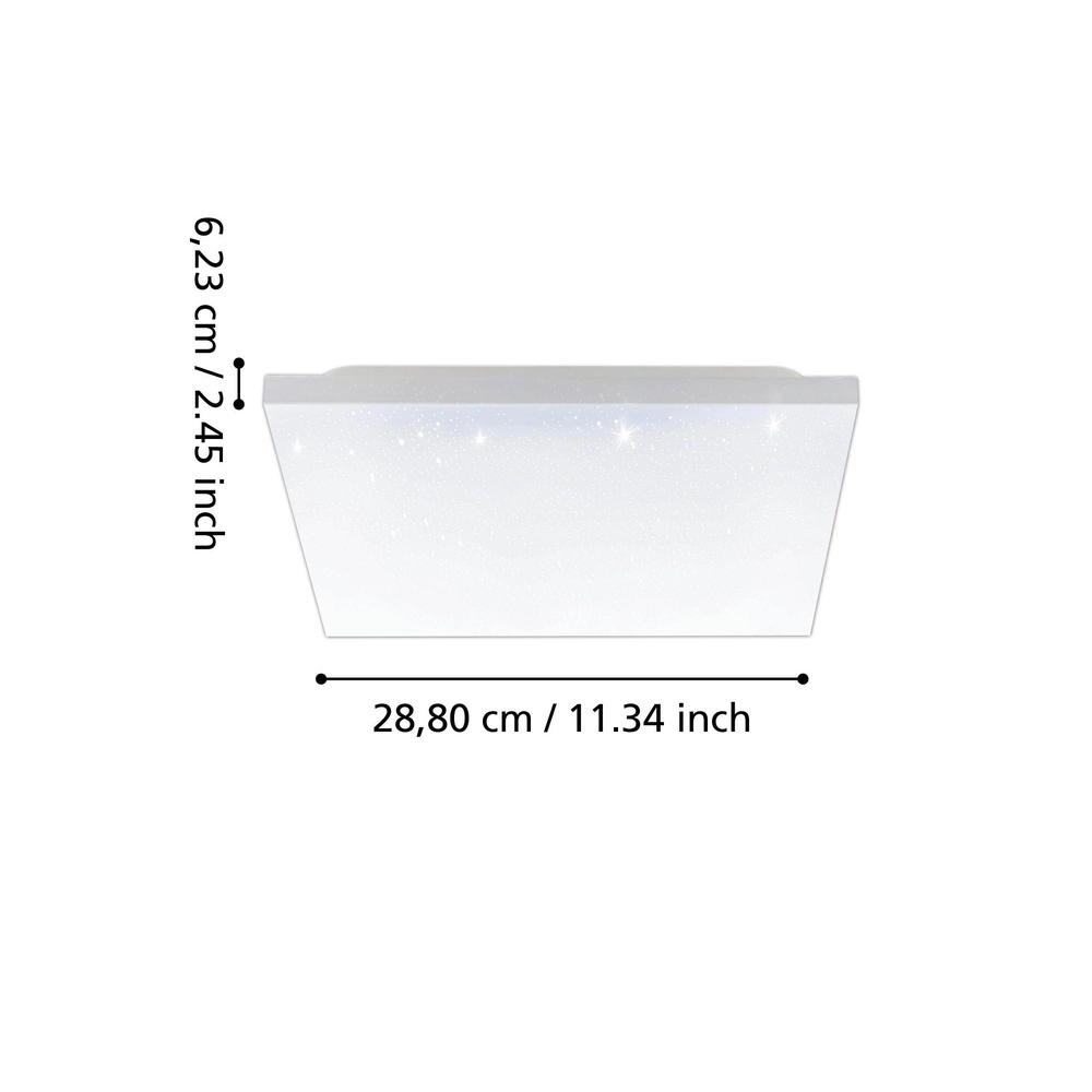 Deckenlicht Calemar-S Weiß Eglo 9002759756161