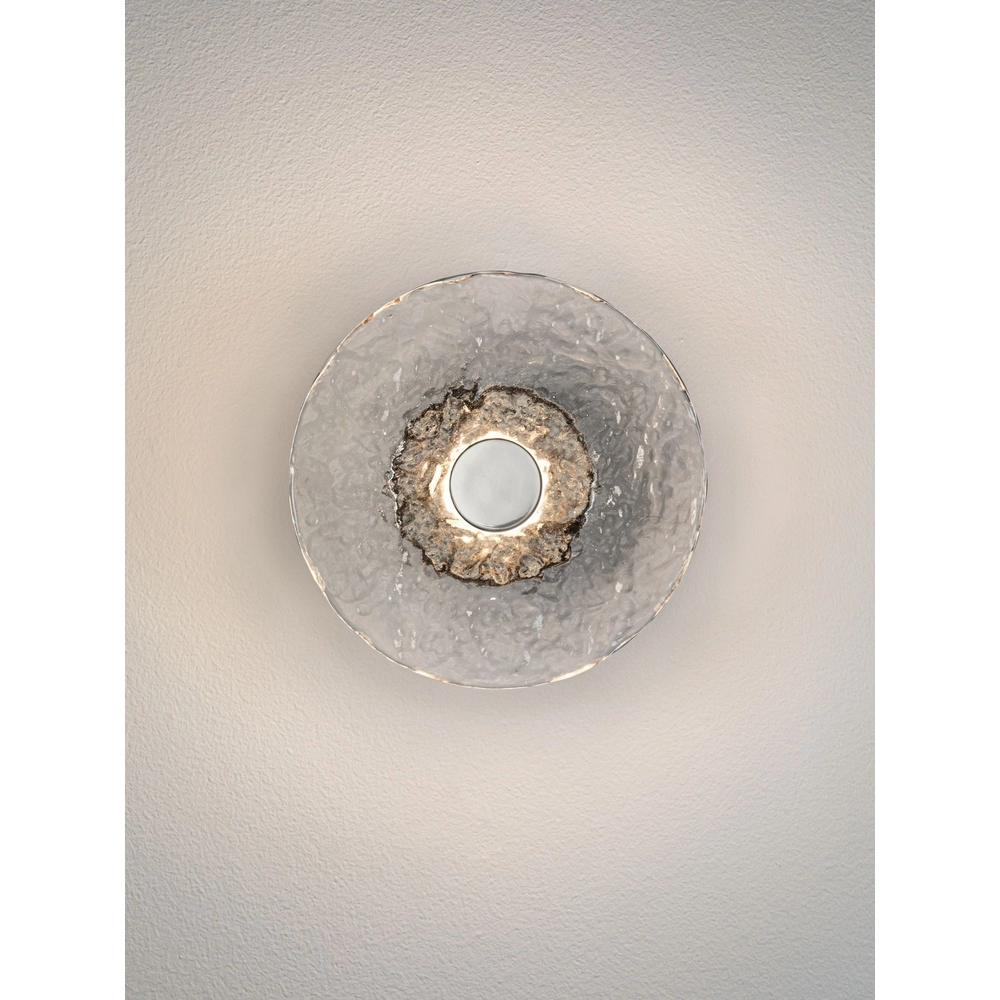 Wandlampe Delion Chrom mit Glas Lyora 5212063503359