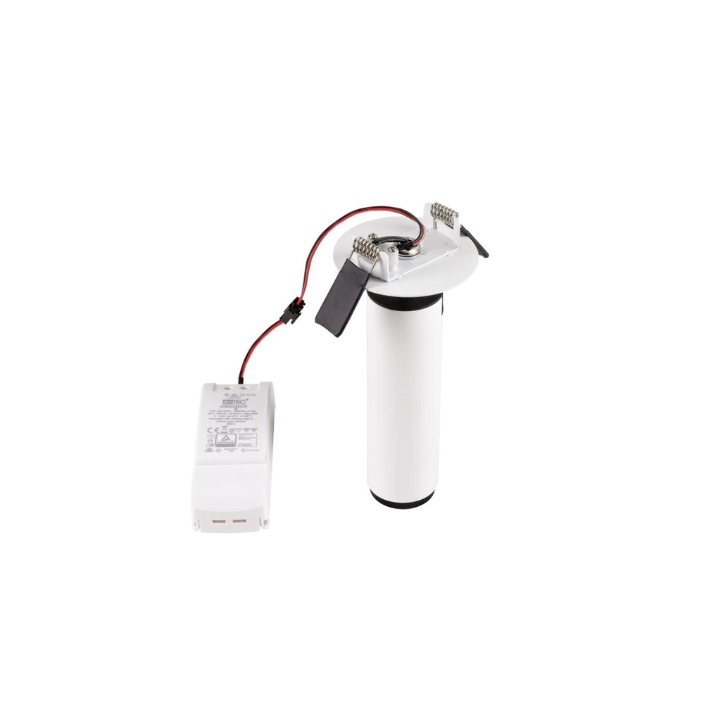 Einbaustrahler Grip! M weiß mit schwarz 2700K SLV 4024163304528