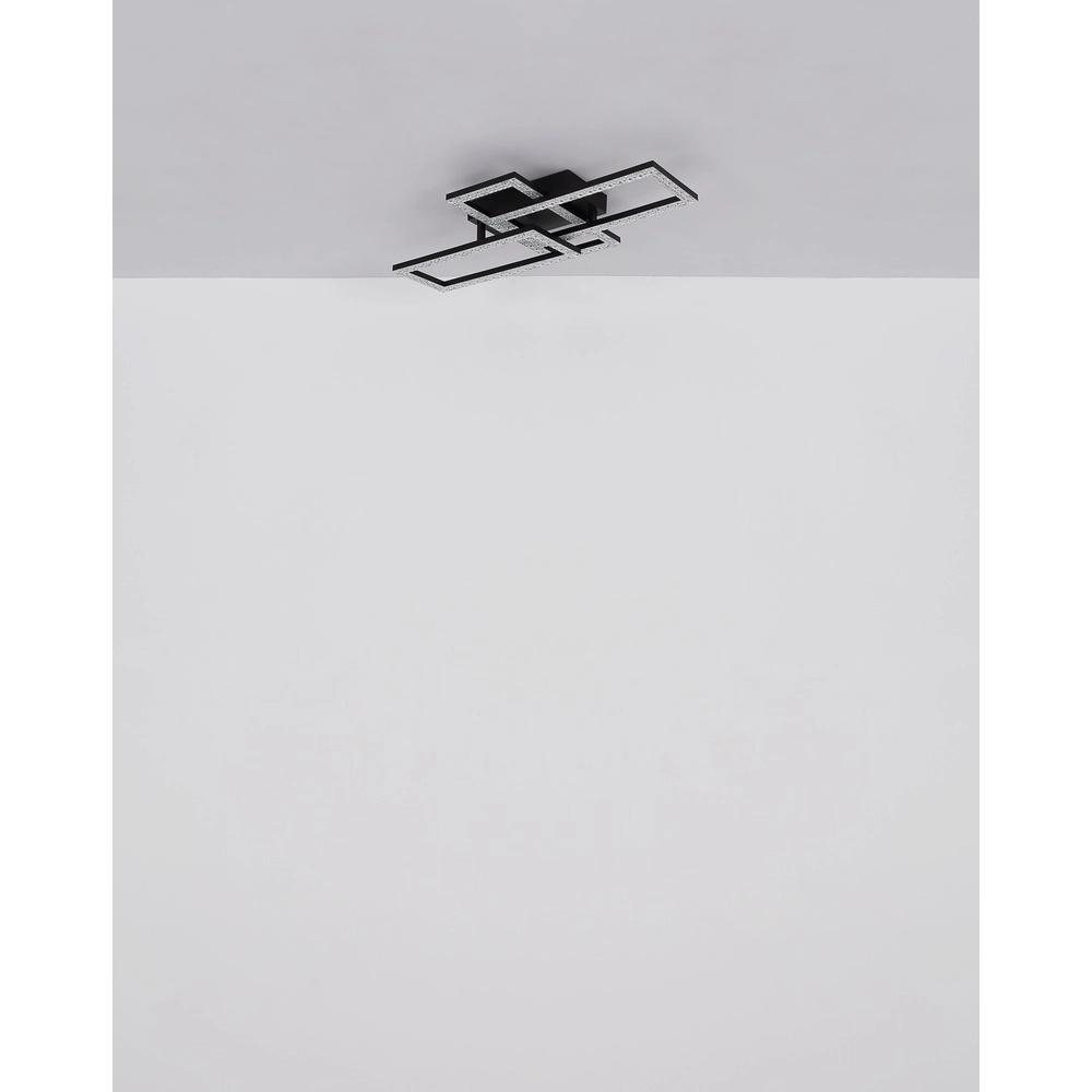 Deckenlampe mit schwarzem Design Sapena 61,4 x 19,5 cm Globo 9007371450558