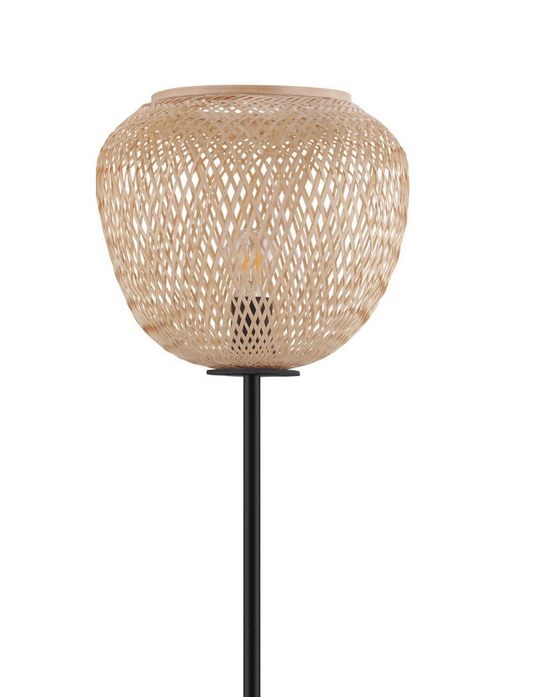Stehleuchte aus Rattan Dembleby Eglo 9002759432645