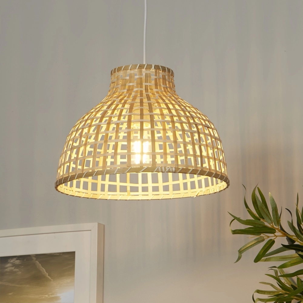 Skandinavische Pendelleuchte Bali Ø 36cm Searchlight 5053423308357