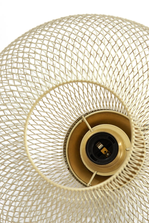 Goldene Pendelleuchte Moroc 3-flammig Light & Living 8717807686444