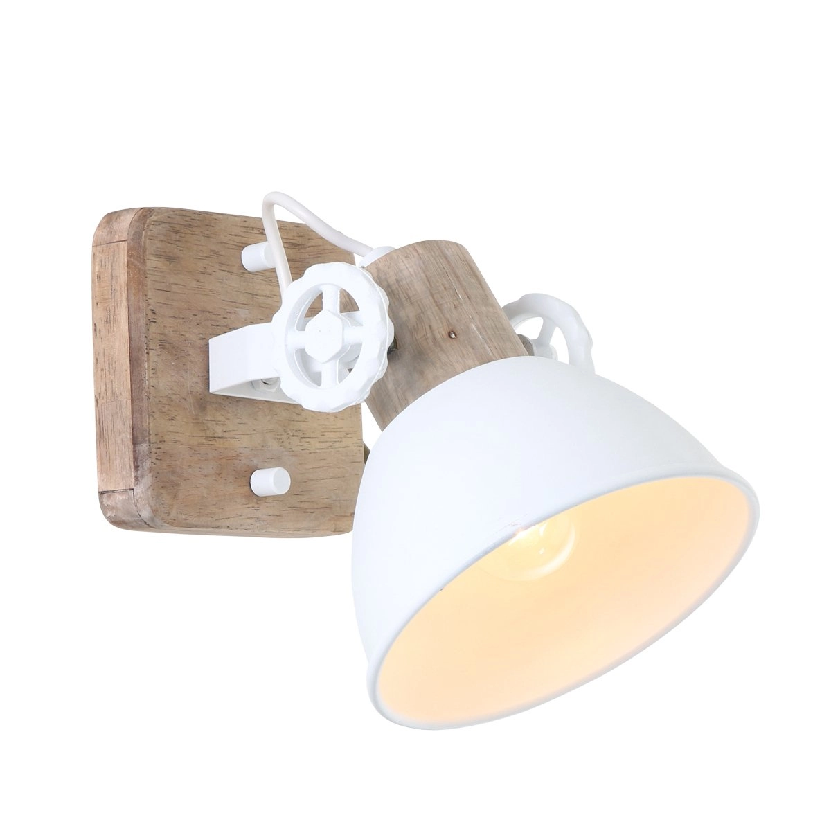 Strahler Gearwood weiß mit Holzbraun