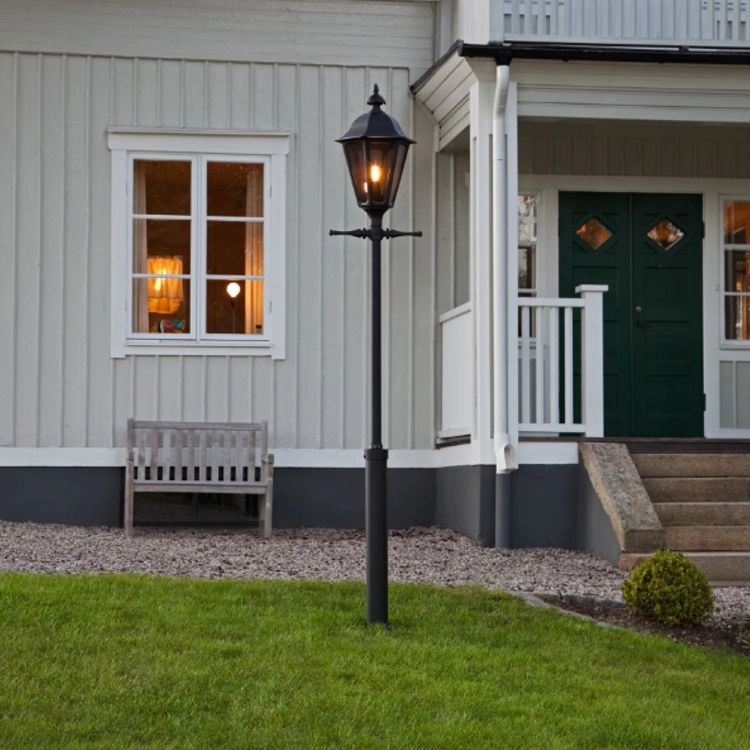 Terrasse Lampe Pallas 260 cm matt schwarz KonstSmide 7318305507500