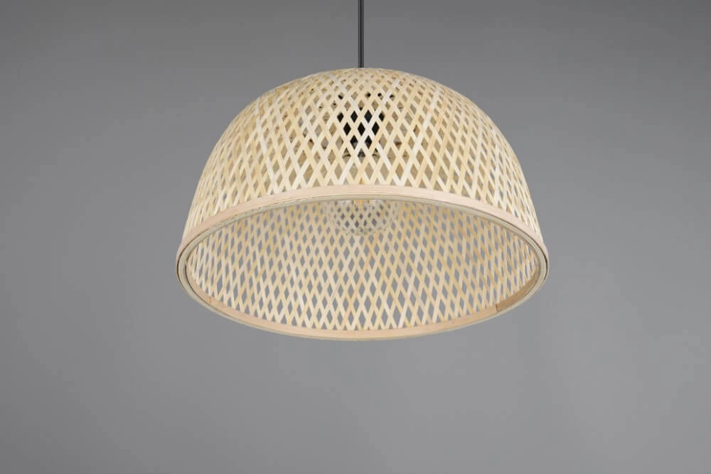 Cremefarbene Pendelleuchte Laurent Ø 40cm Trio 4017807637601