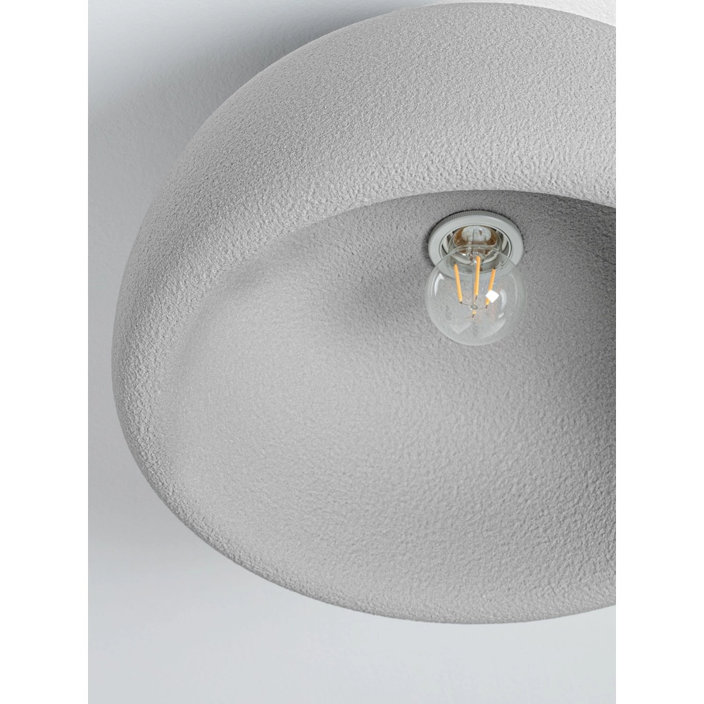 Moderne Deckenlampe Davo grauer Ø 43 cm Lyora 5212017495723