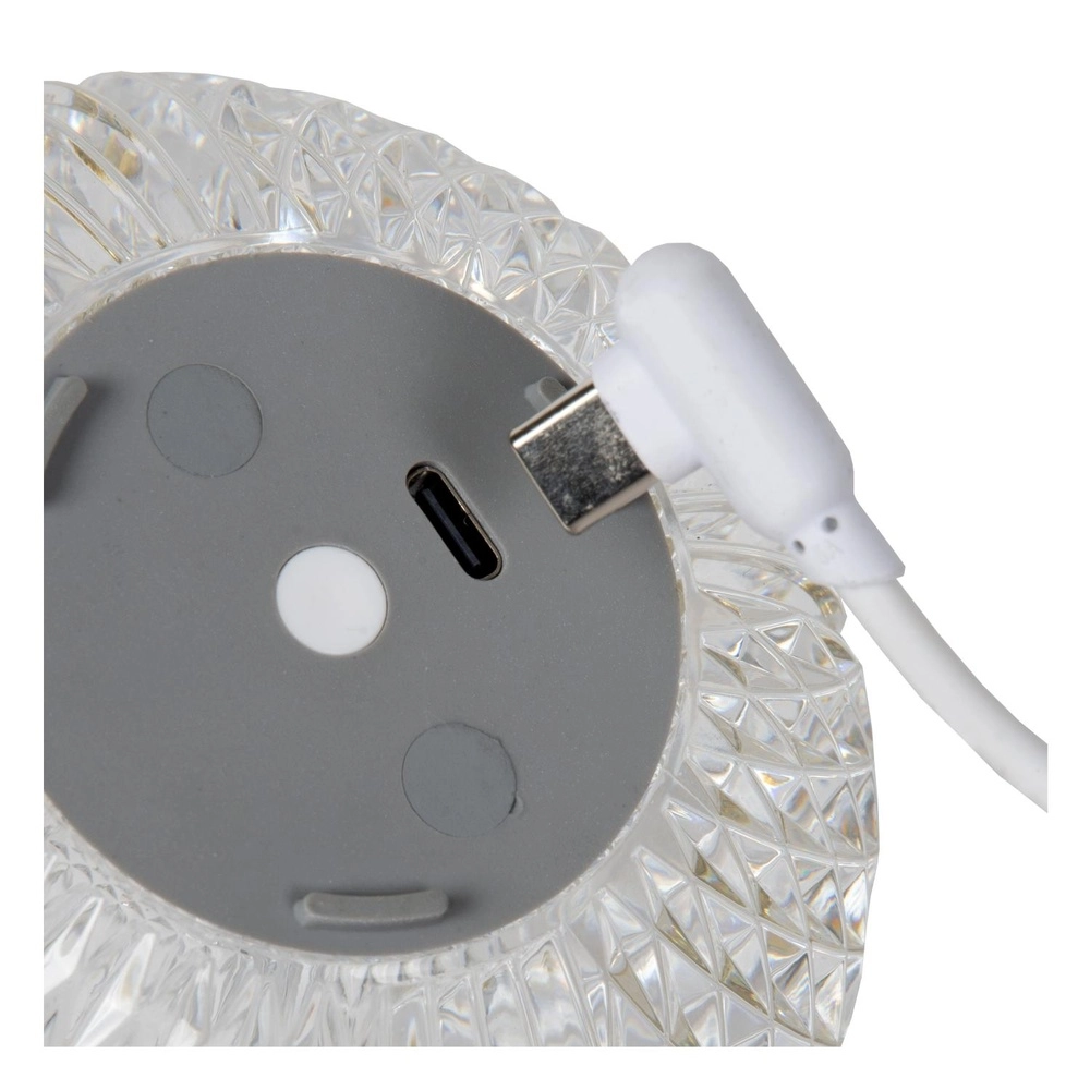 Goldene Tischlampe Cintra Wiederaufladbare Ø 9cm - 2700K Lucide 5411212134486
