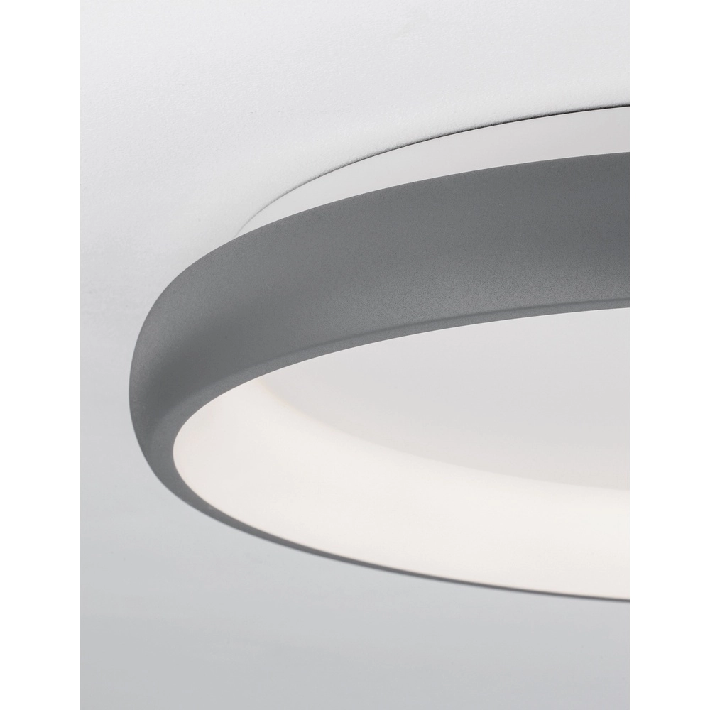 Deckenlampe Albi grau Ø 61cm Lyora 5212017419569