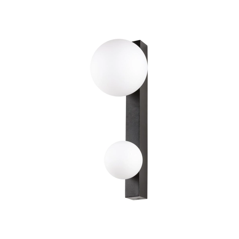 Wandleuchte Sun 2-flammig schwarz SLV 4024163305327