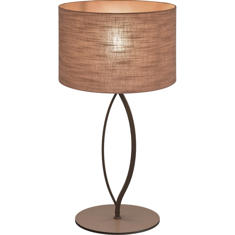 Tischlampe Terry Duno Kakao Ø 30cm