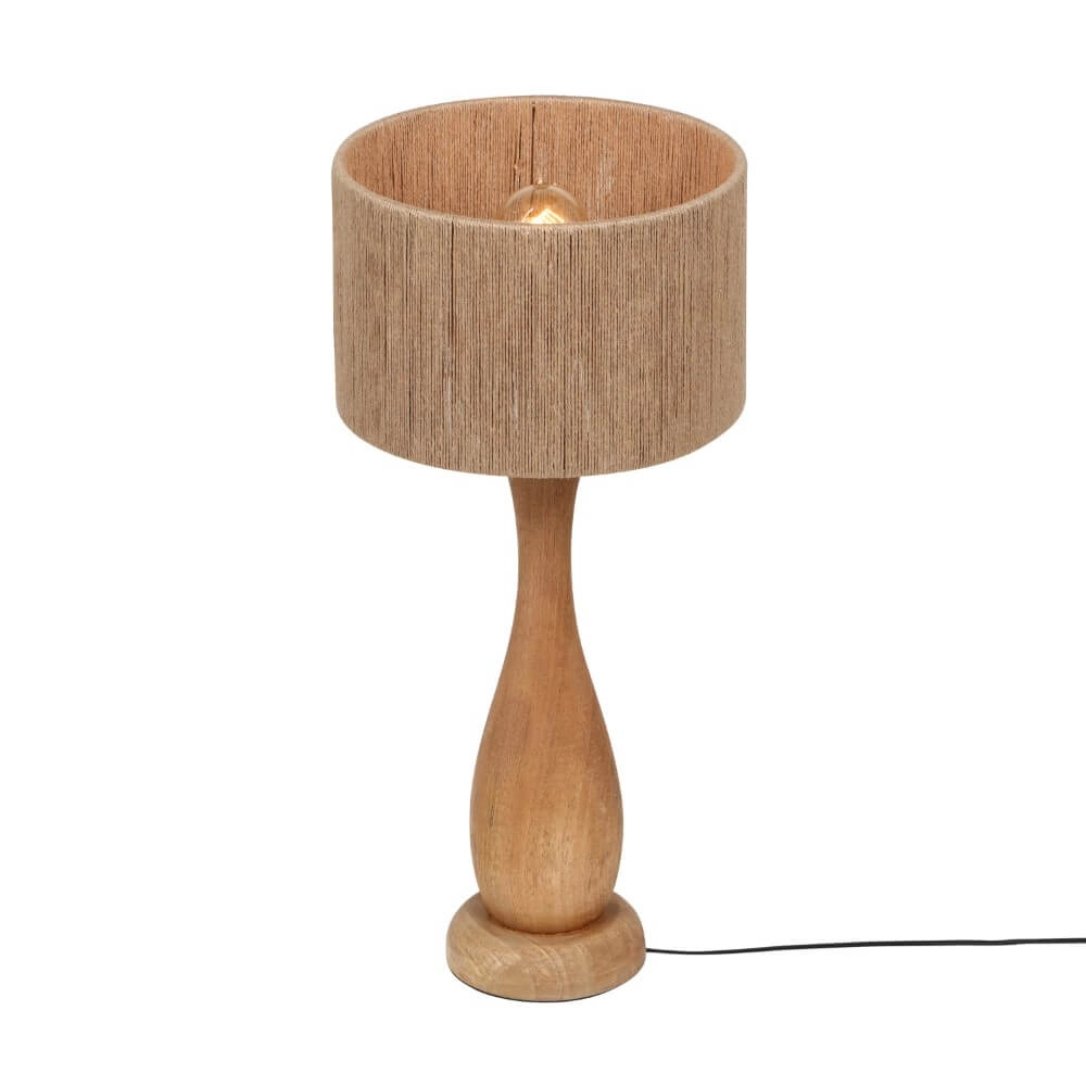 Tischlampe aus Seil Toba 54cm Trio 4017807617702