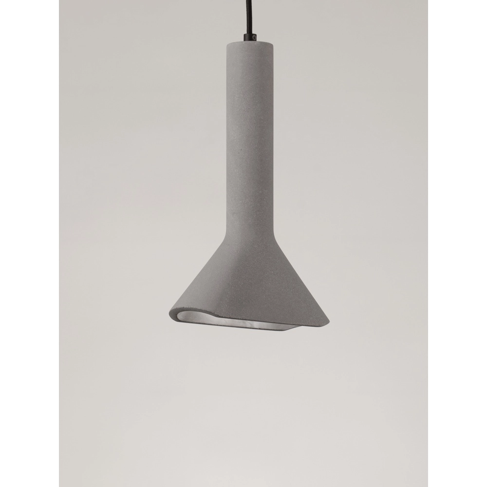 Einzigartige Pendelleuchte Dylan grau Ø 19,5cm Lyora 5212017440372