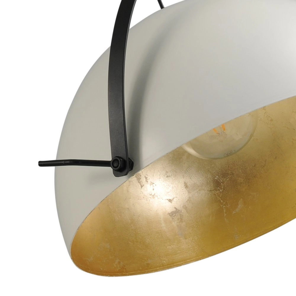 Pendelleuchte Larino 50 weiß mit altem gold Masterlight 8718121234403