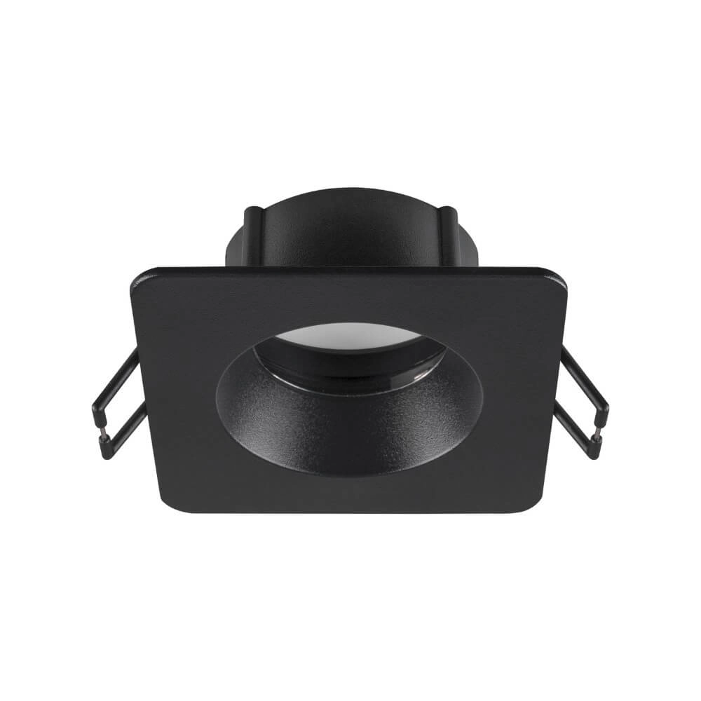 Montagering New Tria 68 IP65 quadratisch schwarz - ohne Beschlag SLV 4024163276429