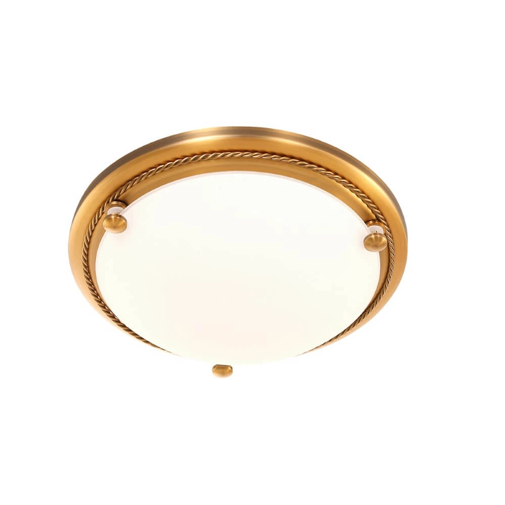 Lampe Ceiling and Wall Oder Wandlampe 30 cm Bronsbruin Steinhauer 8712746023077