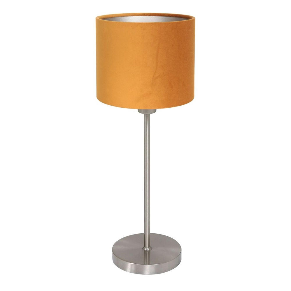 Tischlampe Noor mit goldener Kappe