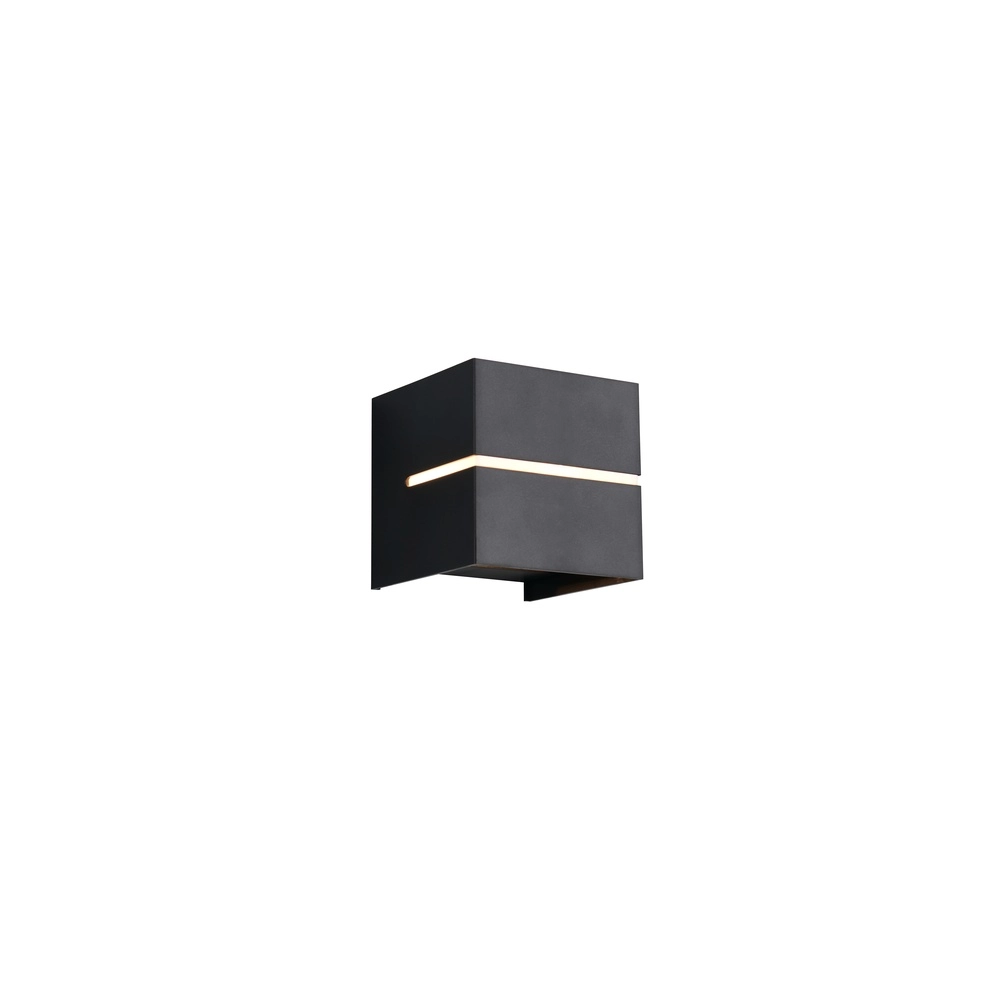 Design-Wandlampe Logrono Schwarz