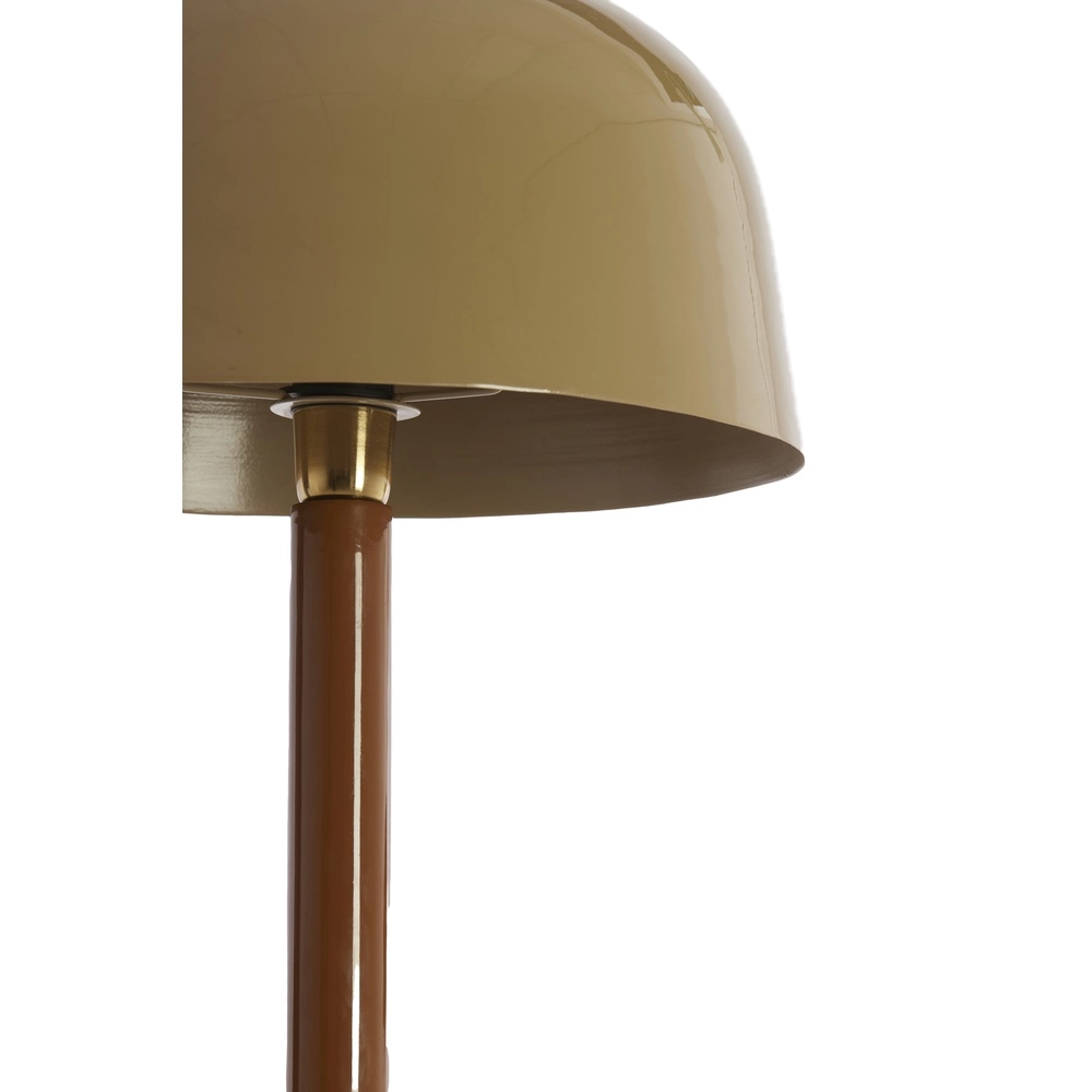 Glas-Stehlampe Marivet Brauntöne Light & Living 8717807816322