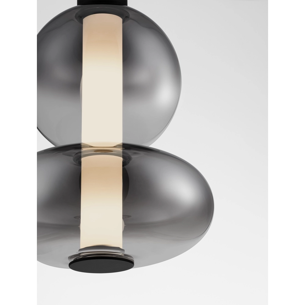 Pendelleuchte Bally Rauchglas 27,5cm Lyora 5212017449153