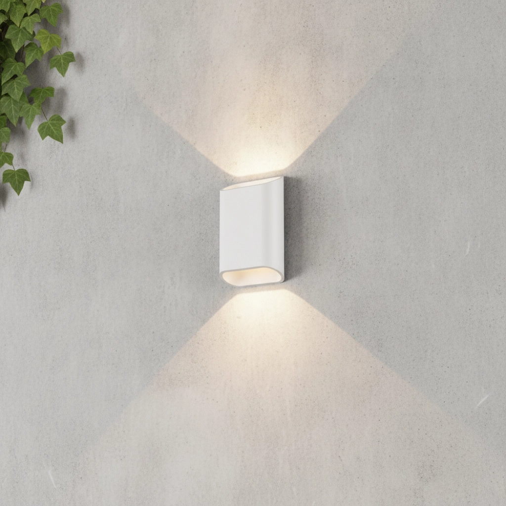 Design-Wandlampe Diaz-S Schwaches bis warmes Weiß