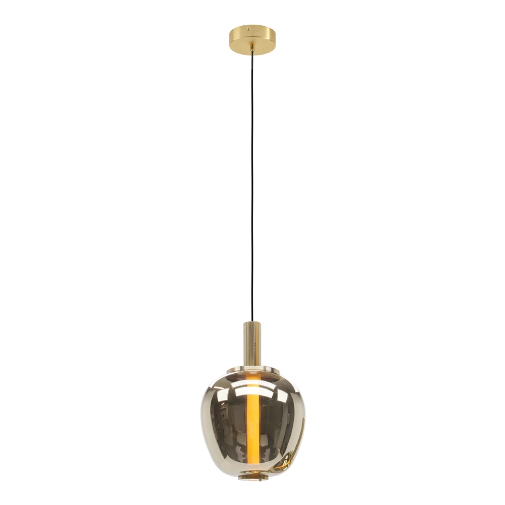 Design-Pendellampe Fruitera gold Ø 25cm