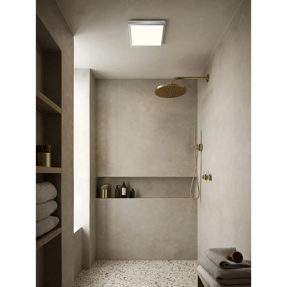 Deckenleuchte Oja Chrom Quadrat 30x30cm verstellbar Nordlux 5704924002199
