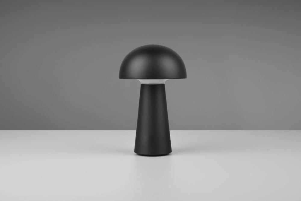 Gartentischlampe Lennon wiederaufladbar schwarz Trio 4017807496338